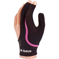 Buffalo Reversible hanske i sort/pink til begge hender - str S